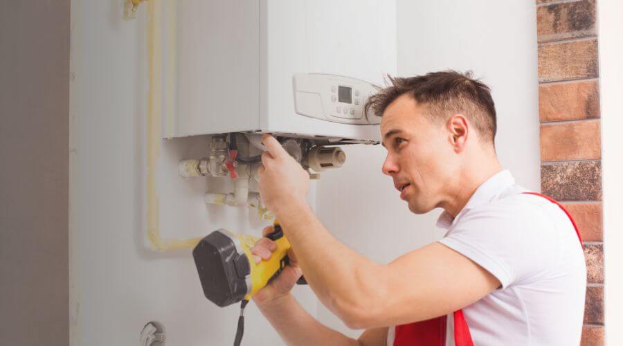 Local water heater installation in Woodstock, CT
